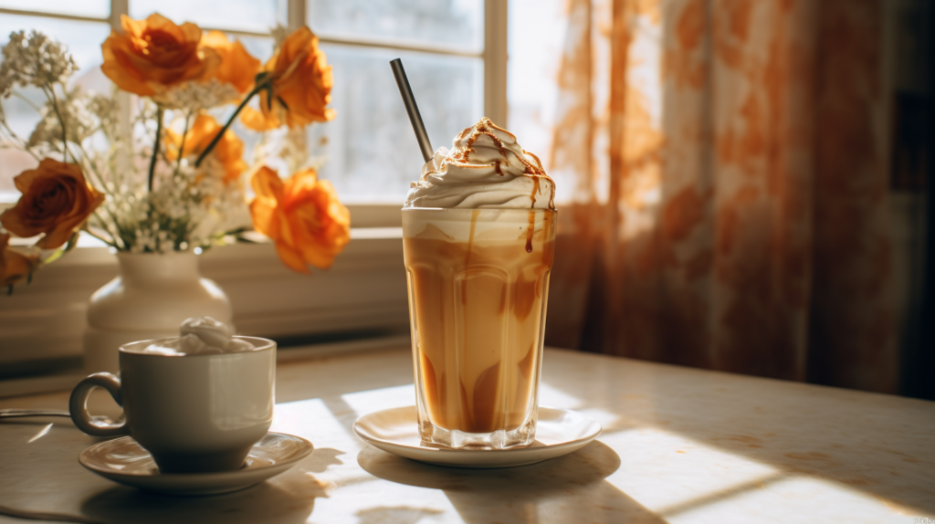 French Vanilla Iced Coffee