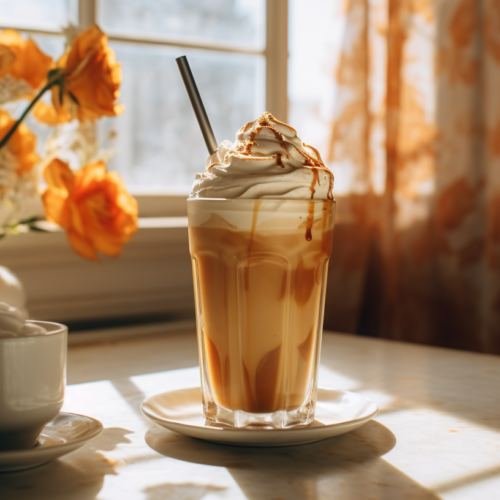 French Vanilla Iced Coffee